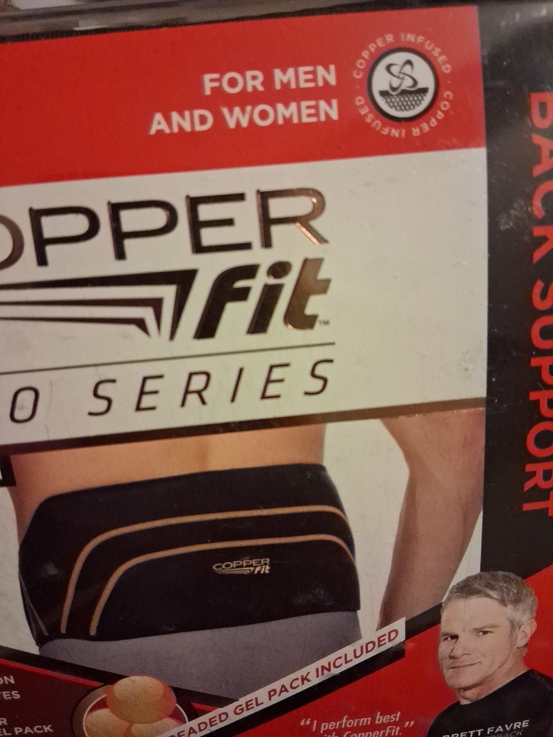 Copper Fit Back Pro Series Compression BACK Support 39″ To 50″ Hot/Cold