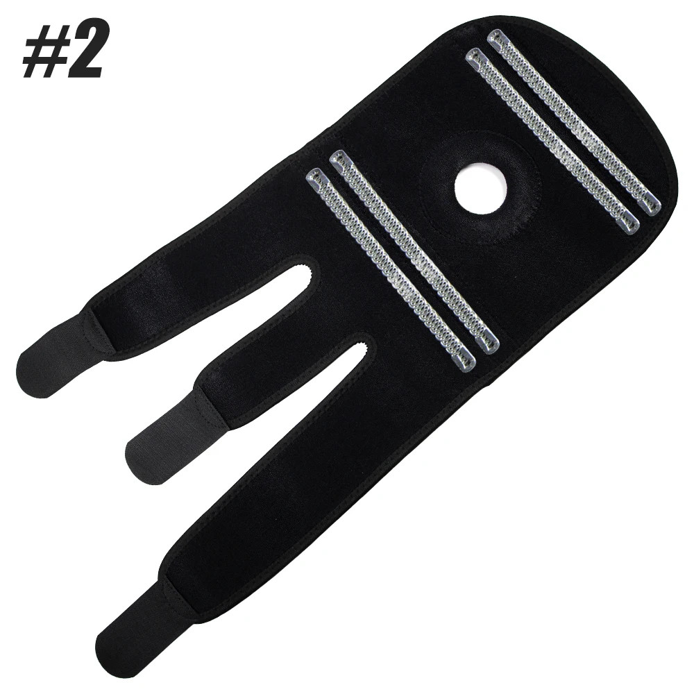 Knee Brace Side Stabilizers Patella Gel Pads Maximum Durable
