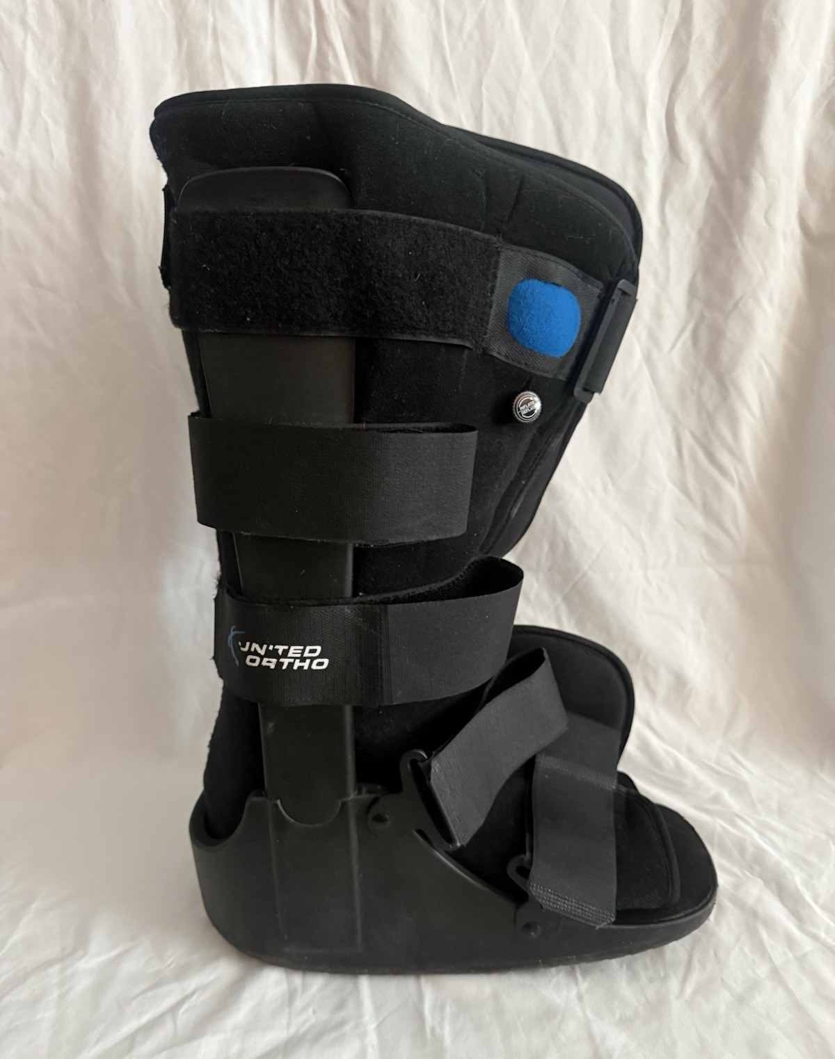 United Ortho Black Walking Boot LG for Foot/Ankle/Leg Immobilization