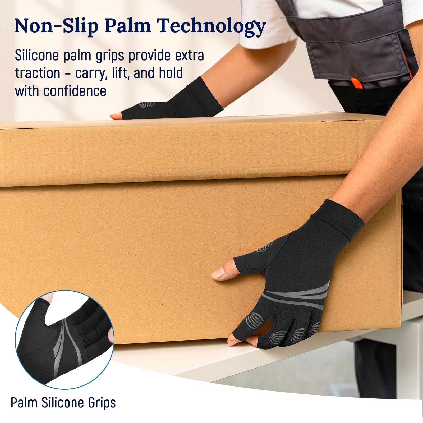 Vlela Arthritis Gloves X-Large Matte Black
