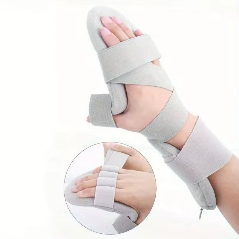 Adjustable Stroke Hand Brace Support Finger Night Hand Splint Support Orthopedic