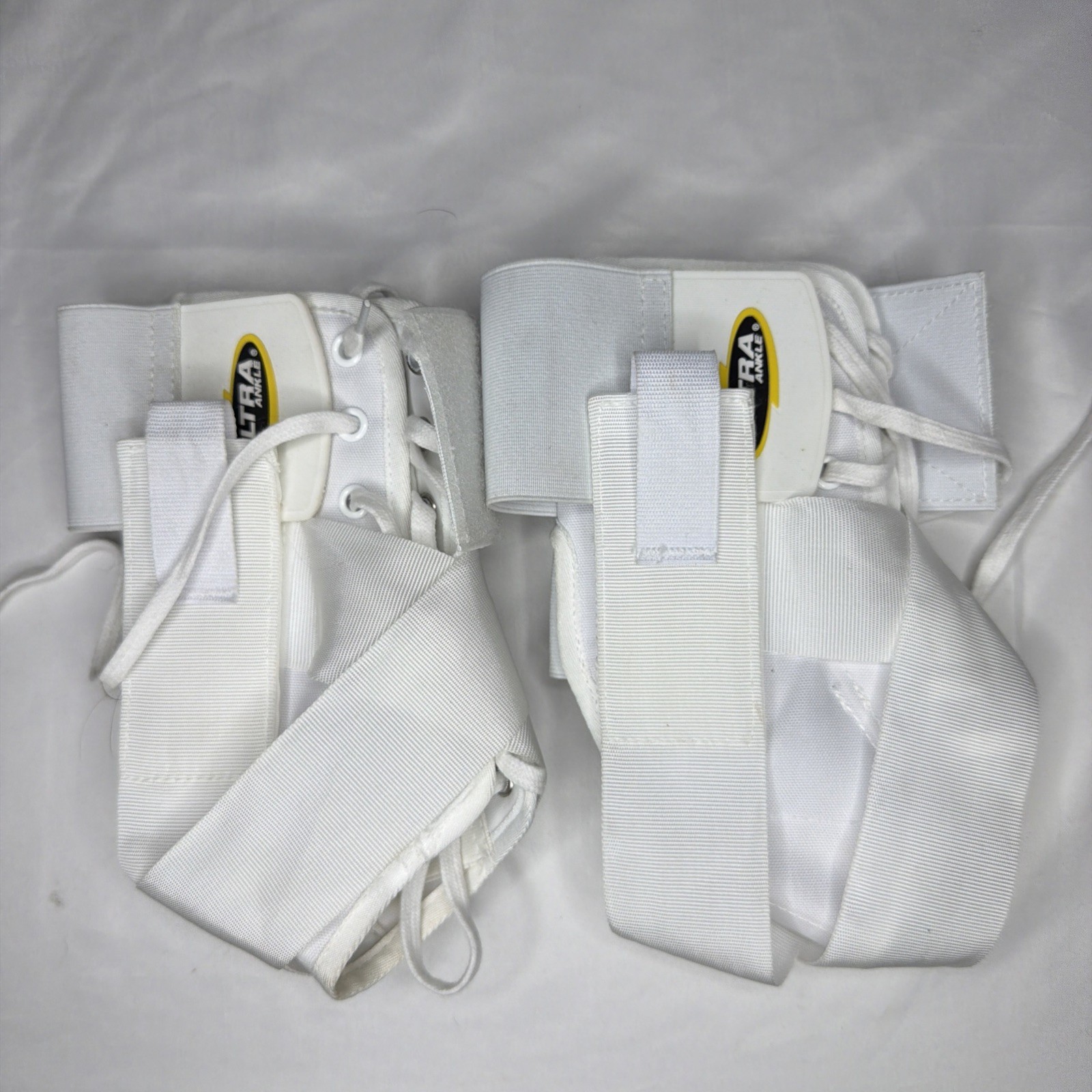 2X Ultra 360® Lace-Up Adjustable Ankle Brace – Ankle Stabilization SMALL White