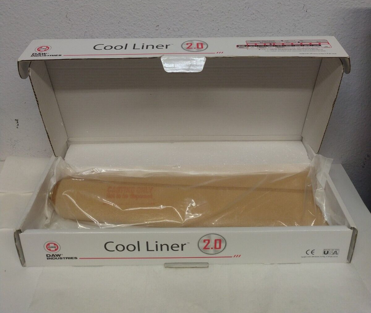 Prosthetic Daw Cool liner 2.0 Medium uniform 6 MM NEW