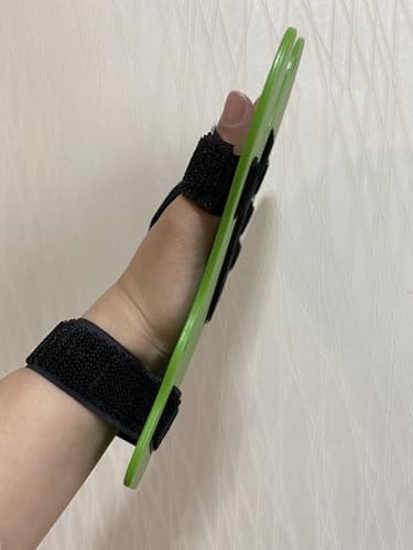 Aliewin Finger training device Hand brace stroke Hand straightener splint Green