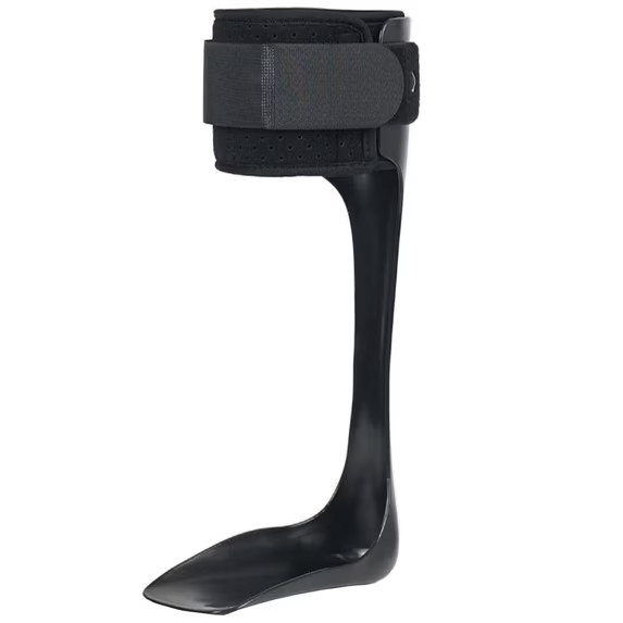 Orthomen AFO Drop Foot Brace, Lightweight Foot Support SMALL – LEFT