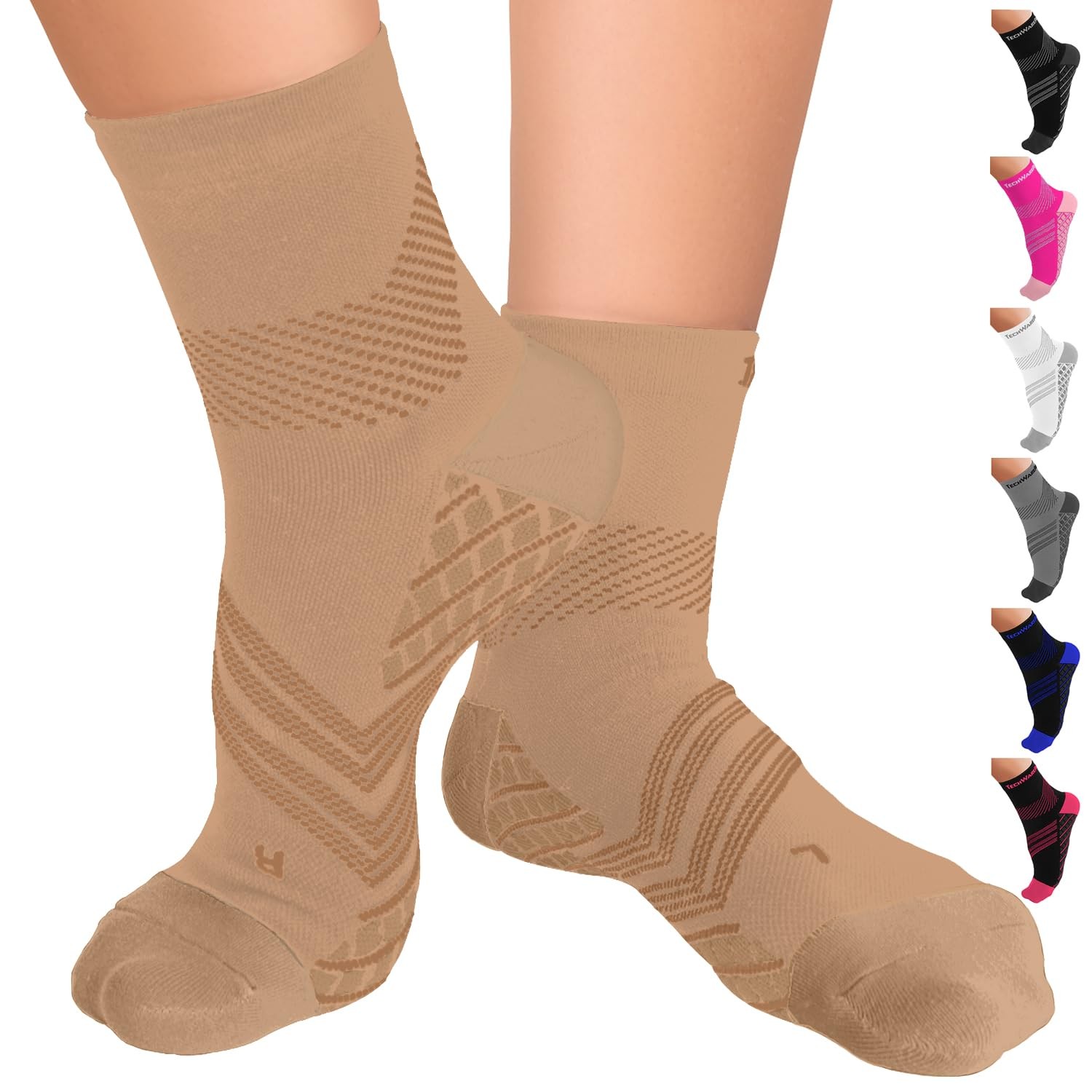 Plantar Fasciitis Socks Ankle Compression Sleeve Arch Support Brace Pain