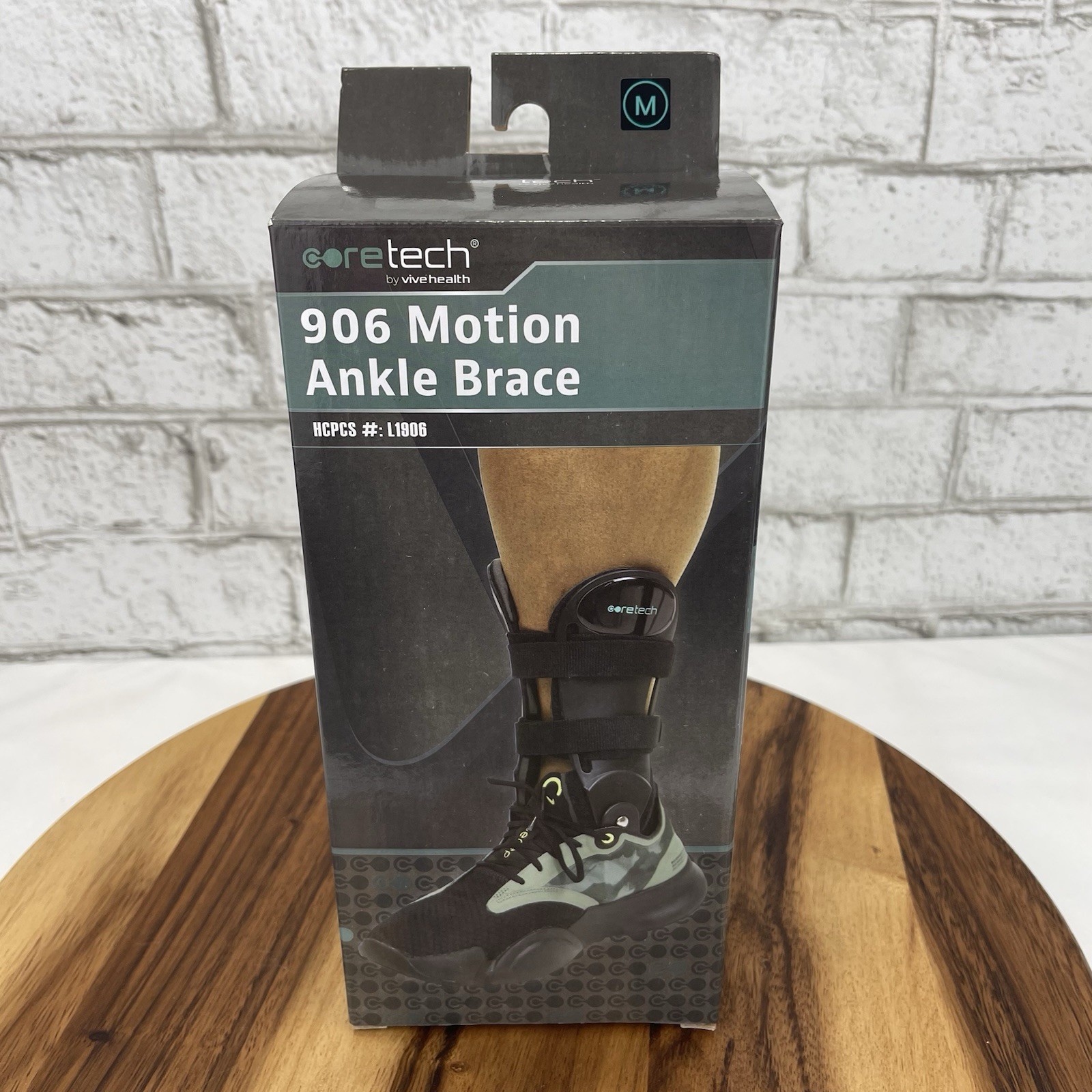 Coretech 906 Motion Ankle Brace Vive Health Left Medium HCPCS # L1906