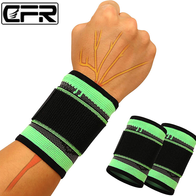 Sports Wrist Band Brace Wrap Adjustable Support Carpal Tunnel Bandage Gym Strap
