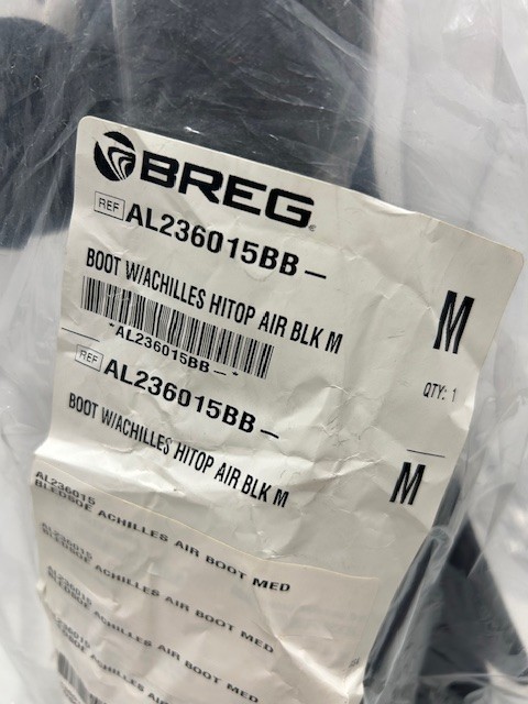 Breg Achilles Bledsoe Boot Recovery Support for Achilles injury w/Wedges Adult M