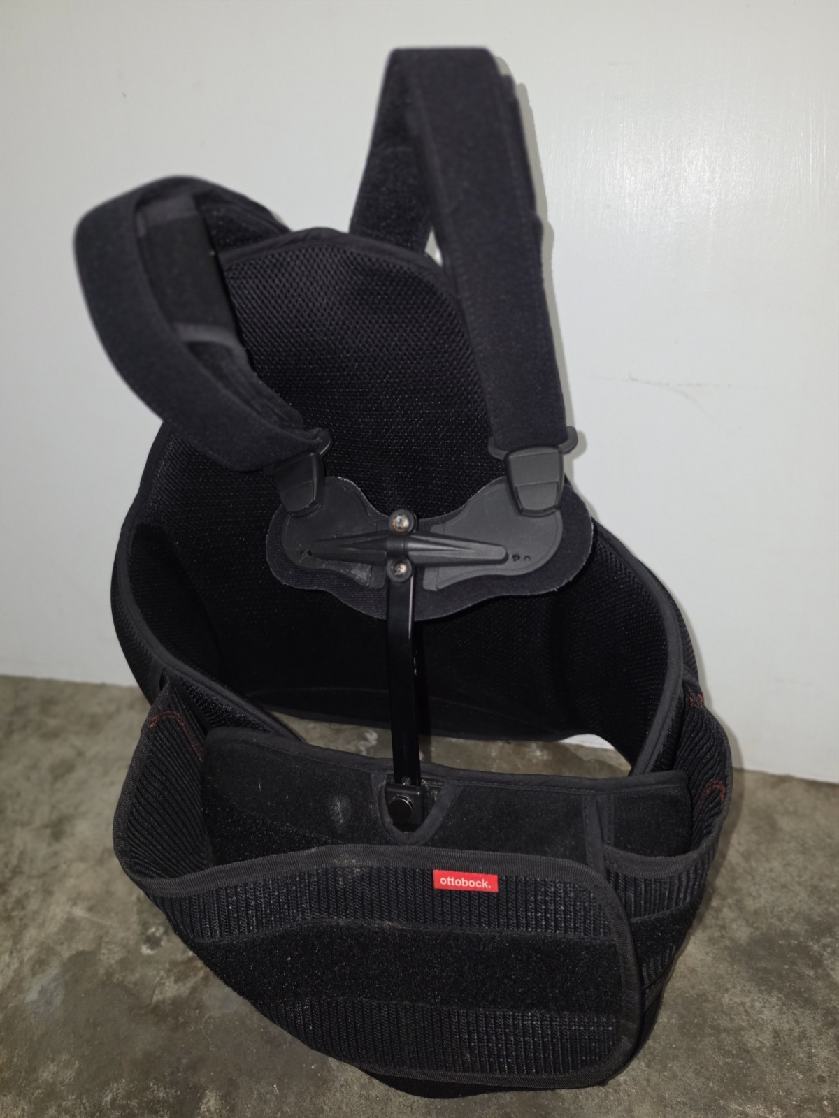 Otto Bock Black Full Support System Lumbar Back Brace OttoBock