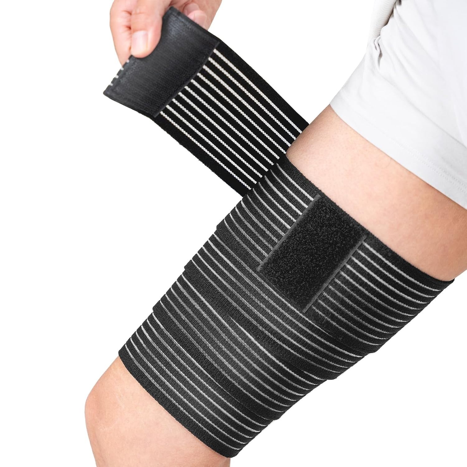 Lightweight Adjustable Thigh Wrap for Enhanced Performance & Injury Prevention