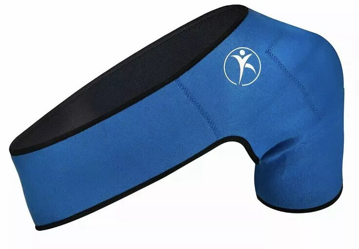 Shoulder Brace Compression Sleeve with Cold Therapy Ice Pack Pocket & Ice Pack