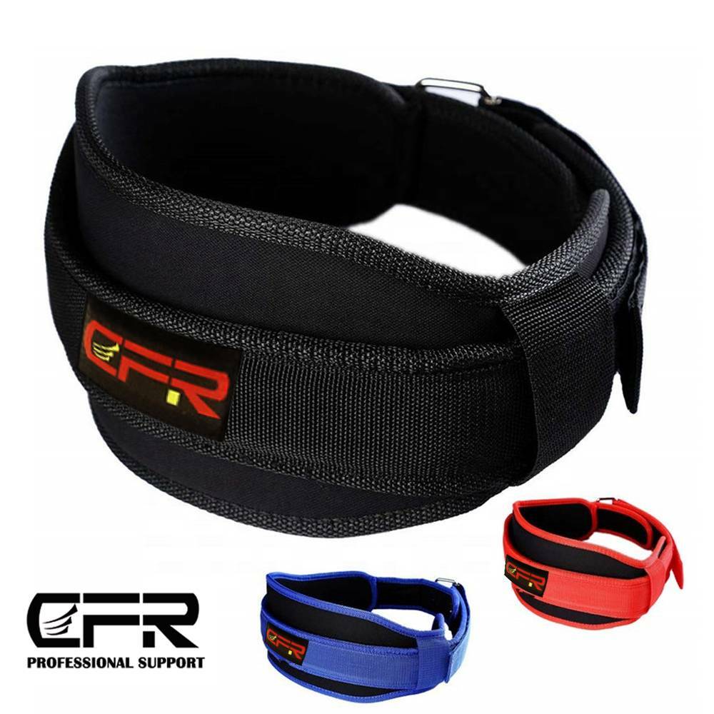 Waist Support Belt Heavy Weight Lifting Lumbar Work Lower Back Strap Brace CFR