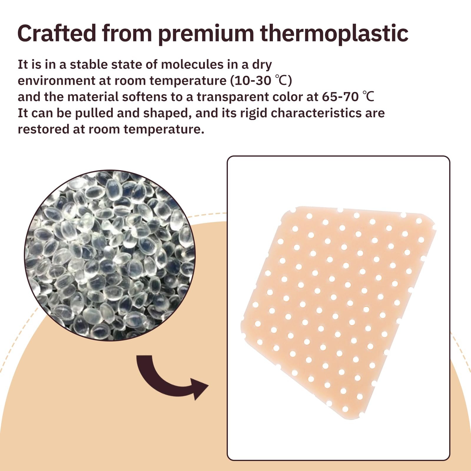 Thermoplastic Nasal Splints Nose External Protector for Nose Brace Fracture