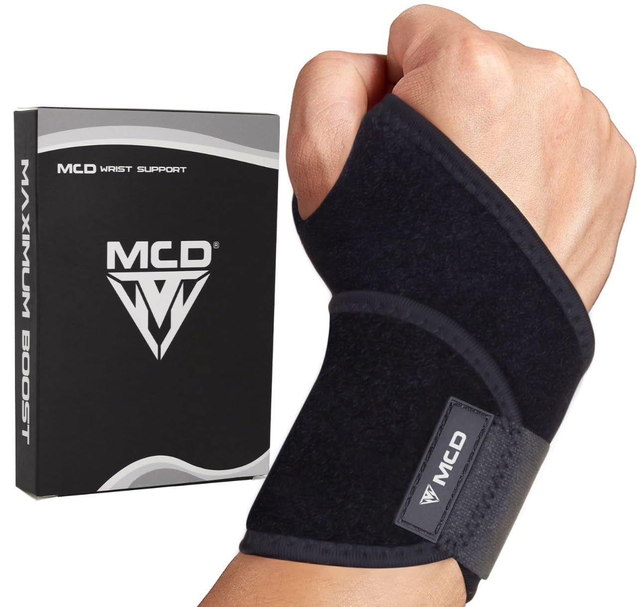 MCD Carpal Tunnel Wrist Brace Lightweight Wrist Support Brace Wrist Wraps for…