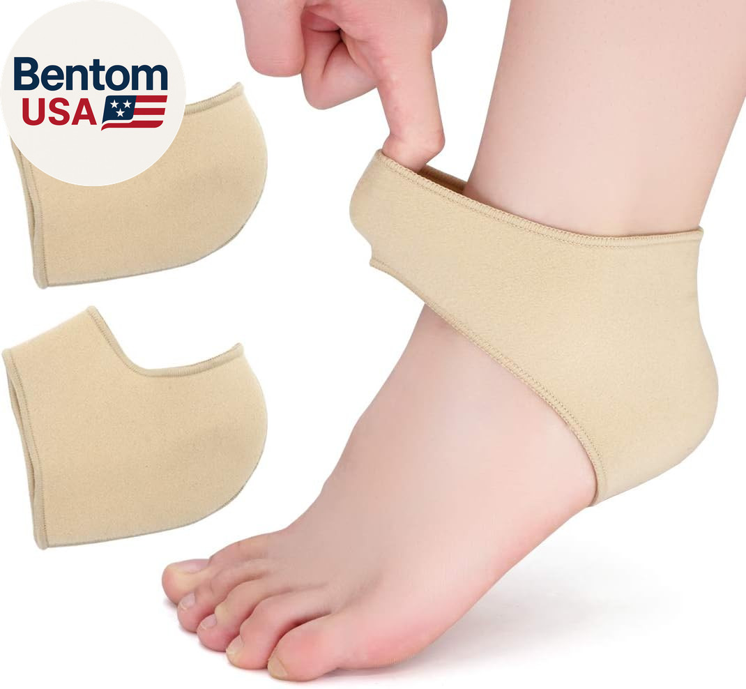 ‘S Heel Protectors for Cracked Heels, Relieve Heel Pain from Plantar Fasciitis,