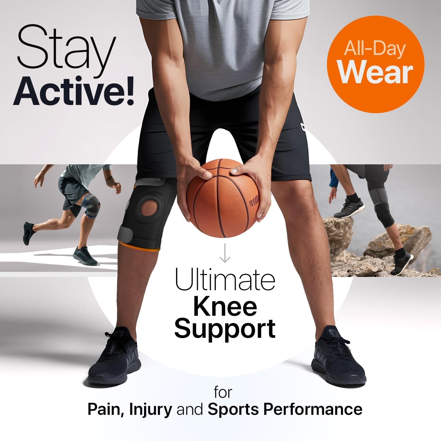 Knee Brace for Women and Men – Knee Compression Sleeve for Meniscus Tear, ACL…