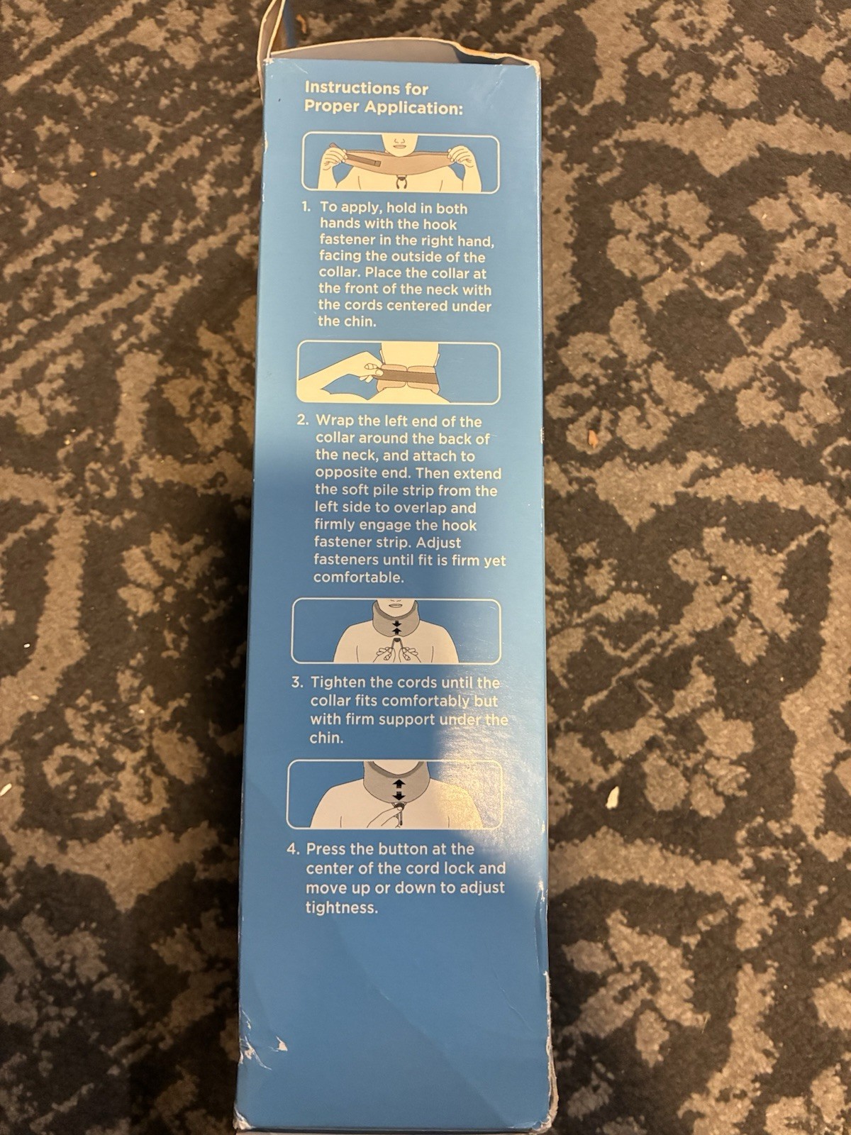 Walgreens Adjustable Cervical Collar, One Size Fits All New