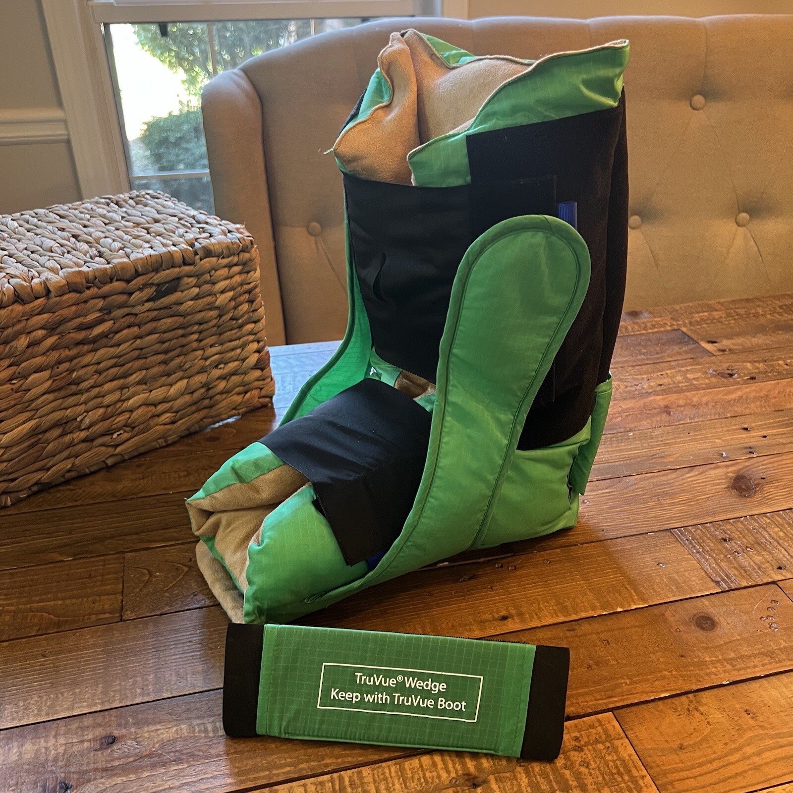 EHOB TruVue Standard Heel Protector with Wedge – Pressure Ulcers Tissue Injury