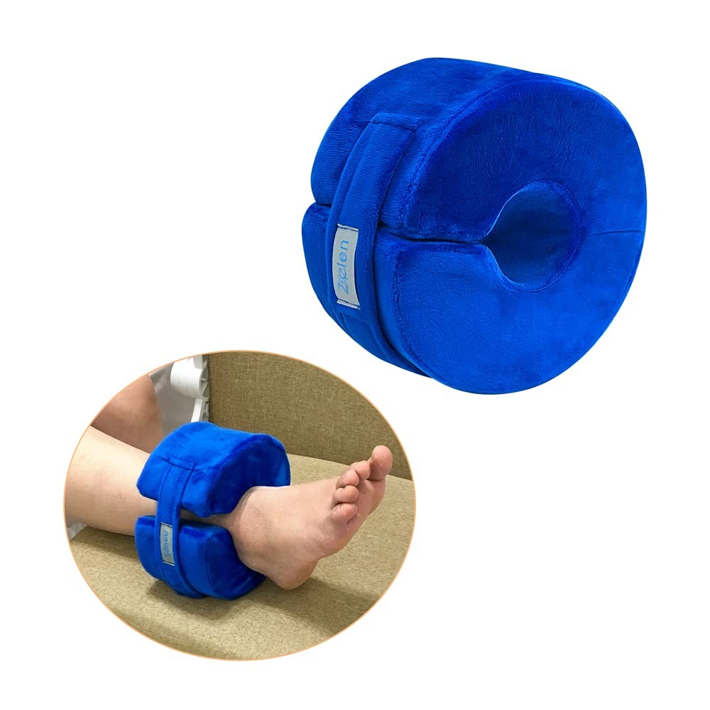 Foot Elevation Pillow Heel Ankle Elevator Wedge Foot Support Pillow Ankle Cus…
