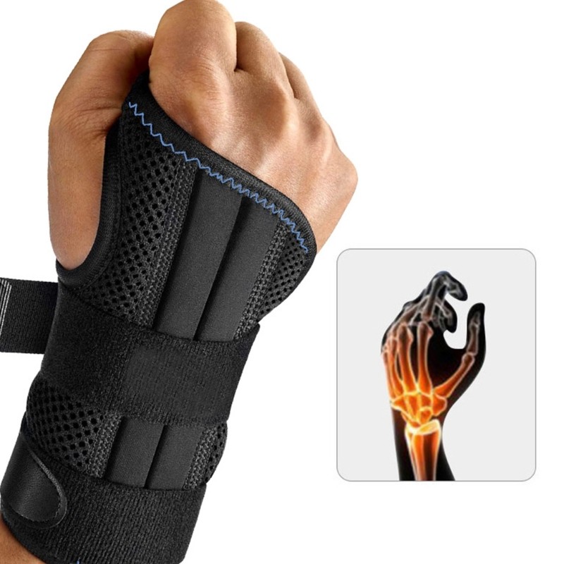 Multifunctional Carpal Tunnel Wrist Brace Left Right Hand Wrist Support for Man