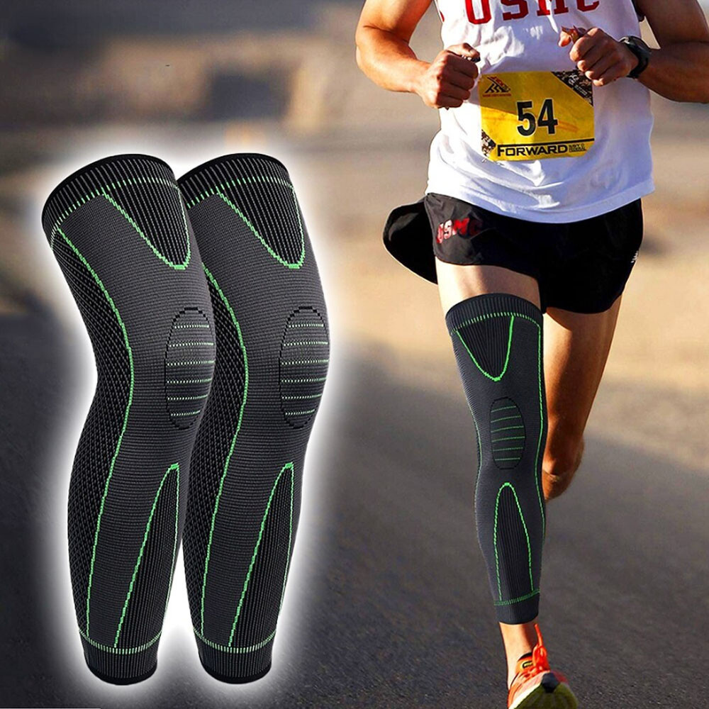 Compression Thigh High Sleeve Leg Pain Relief Socks Knee Brace Support Men Women