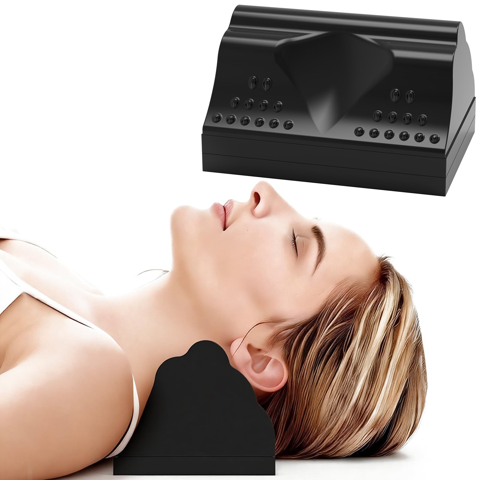 Occipital Release Tool for Neck Pain Relief-Cervical Traction Pillow for TMJ,…