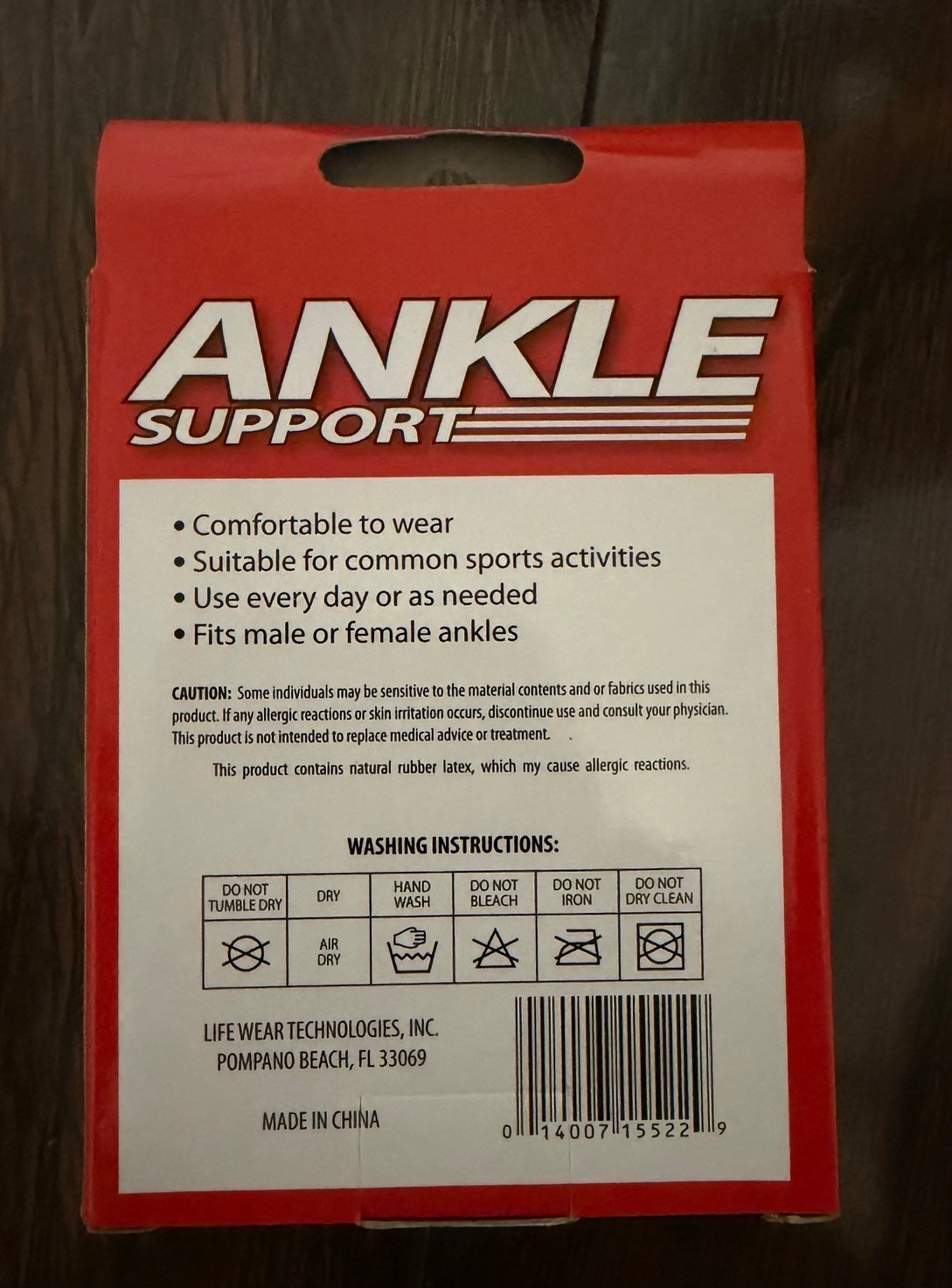 (2pk) Lifeweartech Ankle Supports- NIB – One Size Fits All – New