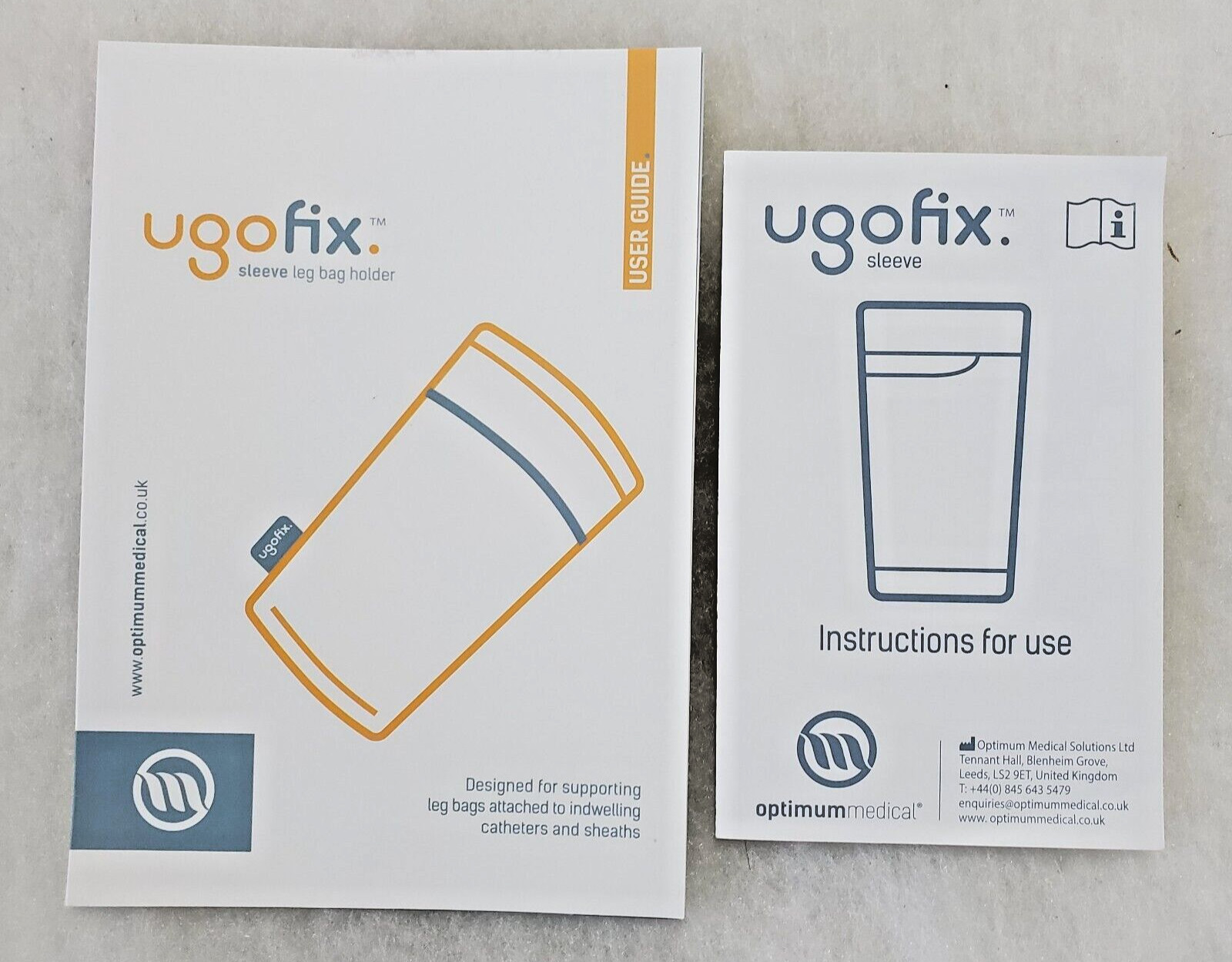 Ugofix Sleeve Optimum Medical Pack of 4 Sleeves Leg Bag – Medium 36-55cm REF3006