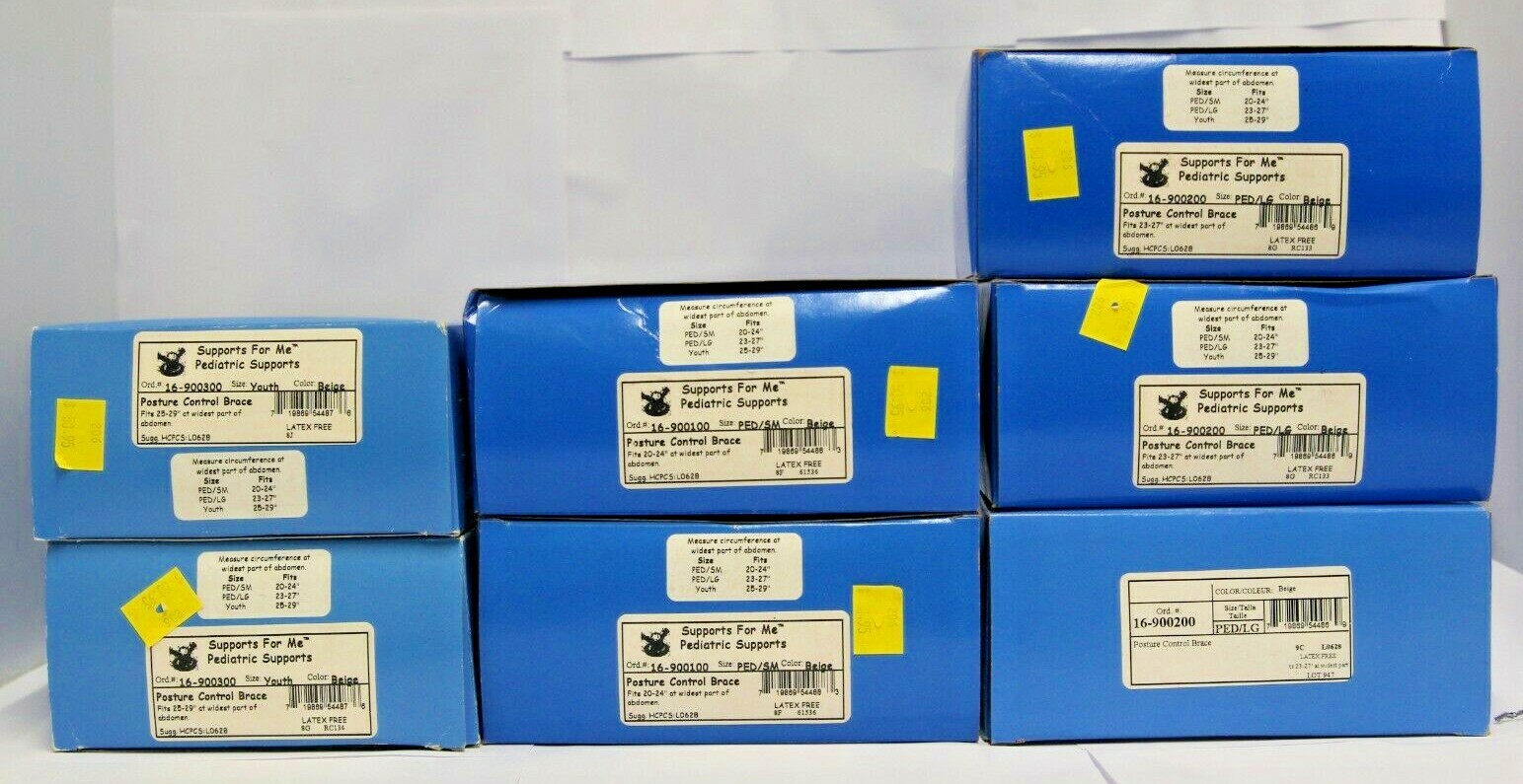 FLA Ortho Soft Form Back Posture Control Brace Pediatric & Youth sizes Beige