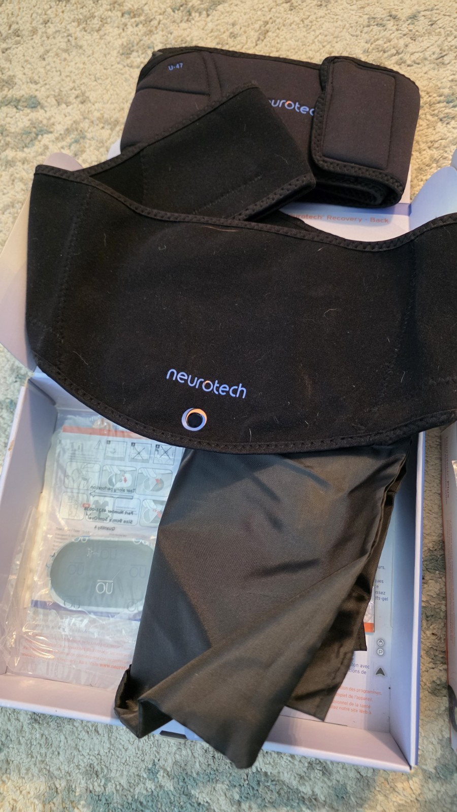 Neurotech Plus TENS Unit + Back Pain Kit