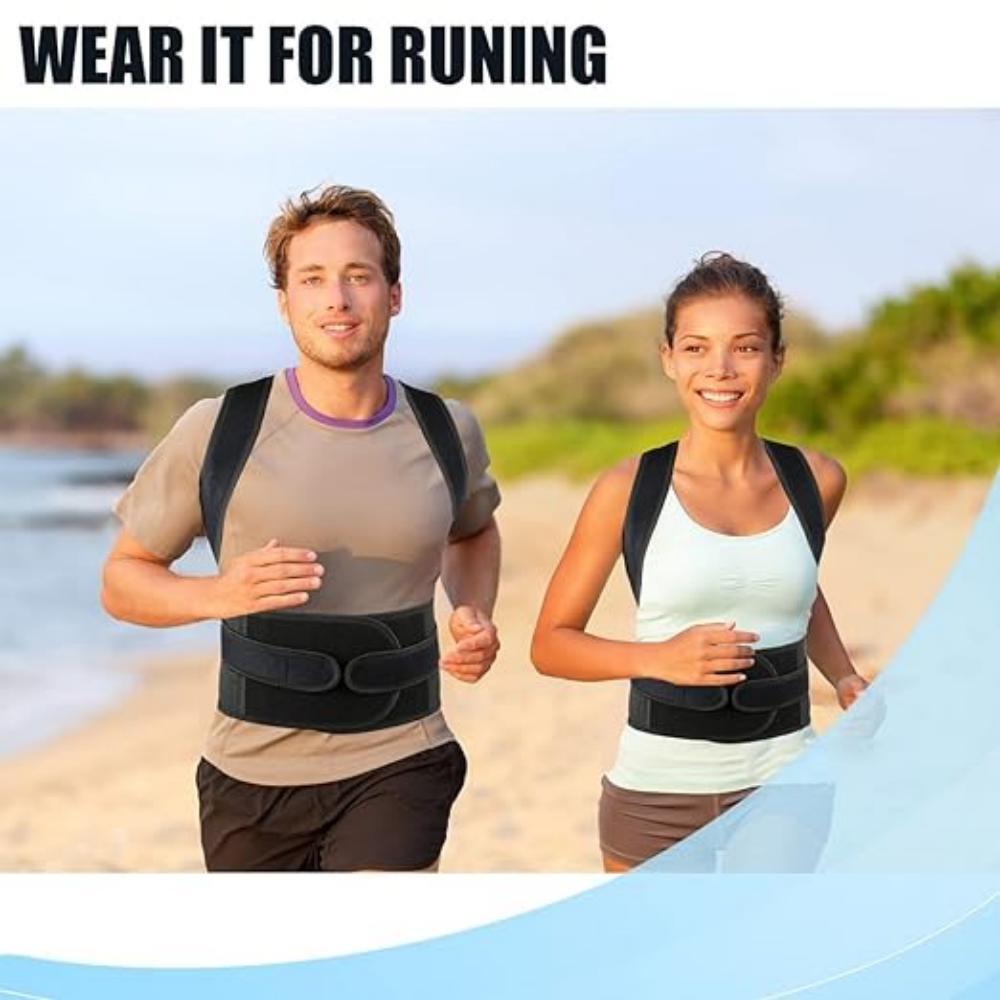 Improve Back Posture and Lumbar Support Unisex Adjustable and Fully Back Support