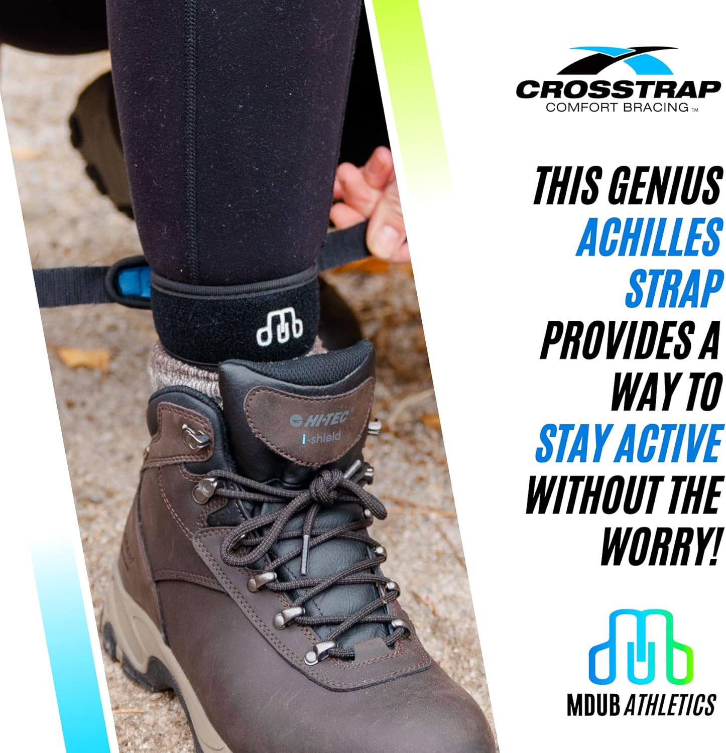 Achilles Strap – Ankle Support for Achilles Tendonitis – Support Brace for Men a