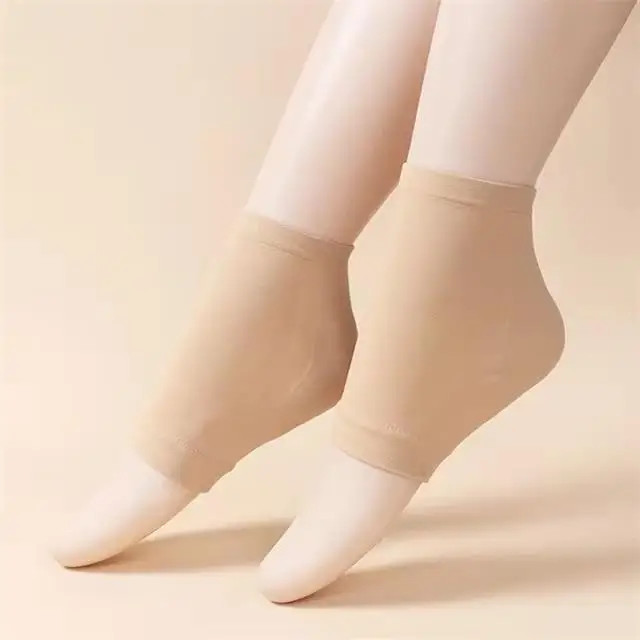 2PCS Gel Moisturizing Heel Socks Spa Sock For Foot Care Gel Heel Socks For Dry