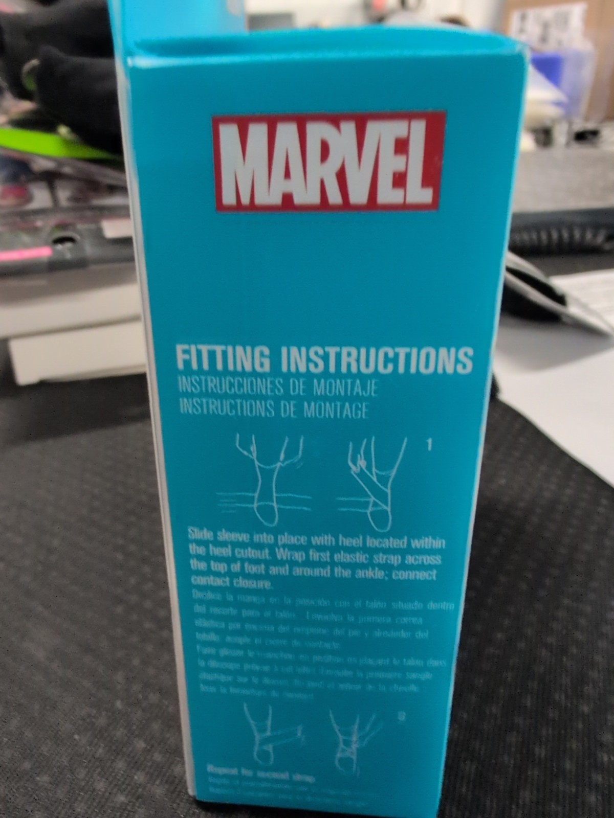 Marvel AVENGERS Figure – 8 Ankle Support YOUTH MSRP $19.99 Spiderman J1