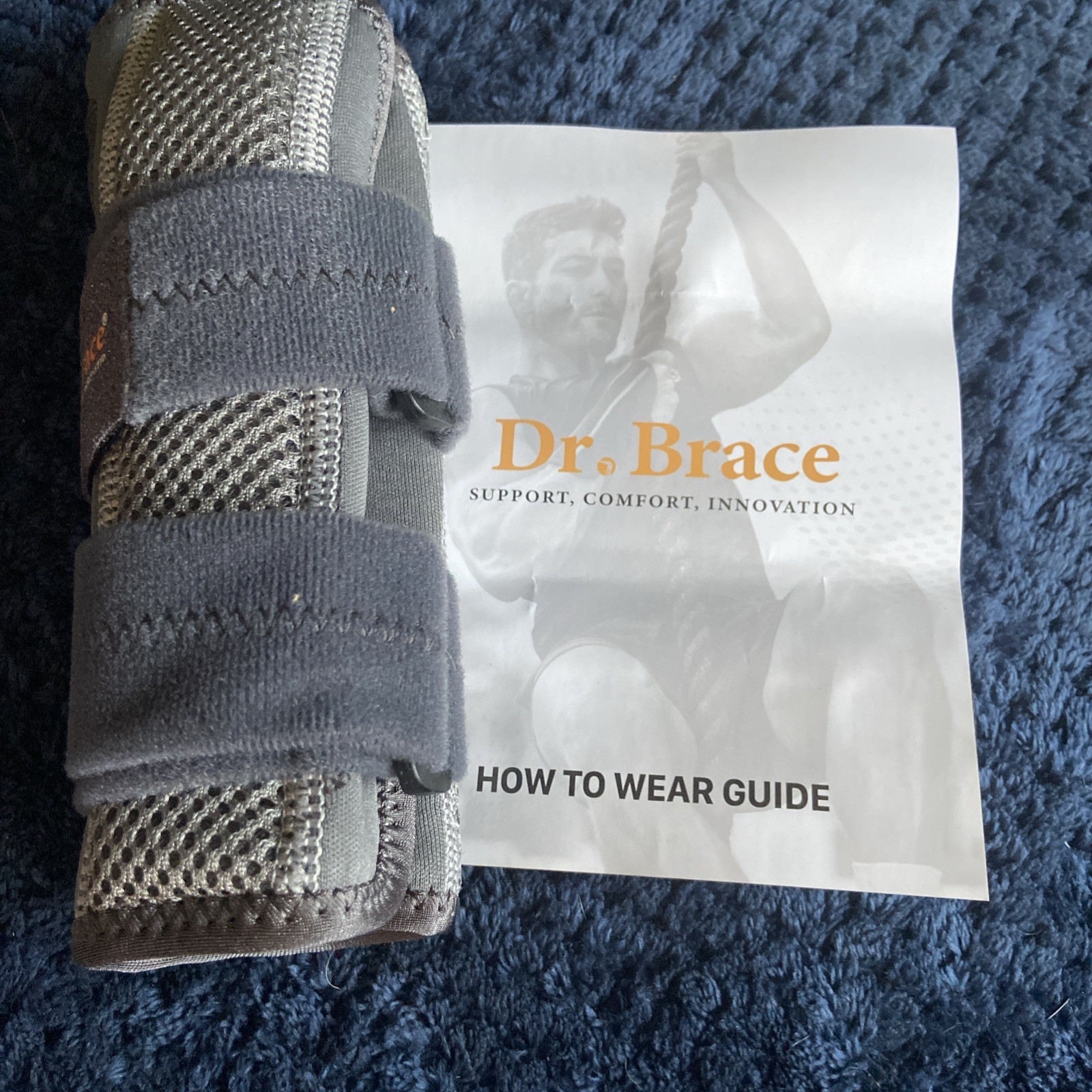 DR. BRACE Adjustable Wrist Brace Night Support for Carpal Tunnel (S1)
