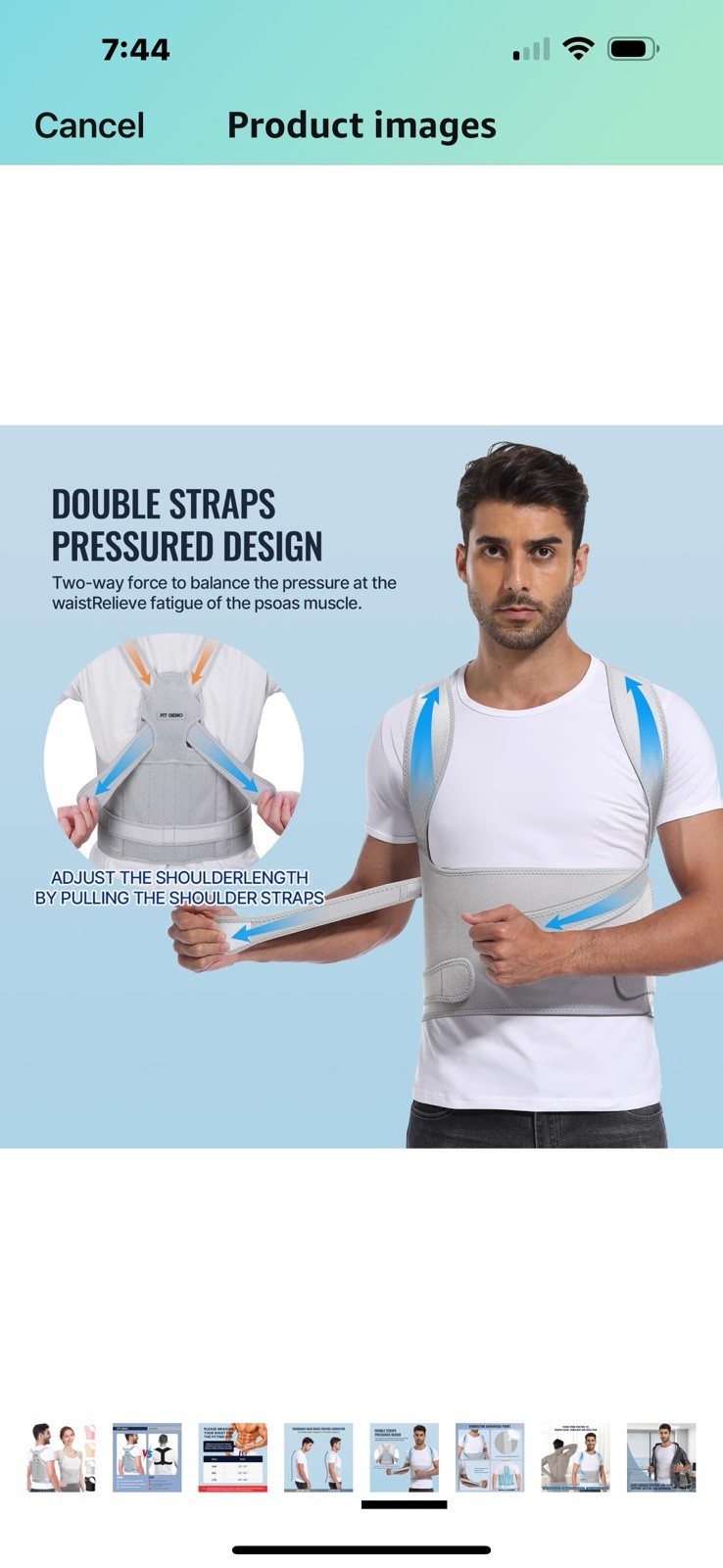 Posture Corrector Heavy Lifting Lumbar Back Waist Support Belt Brace For Work
