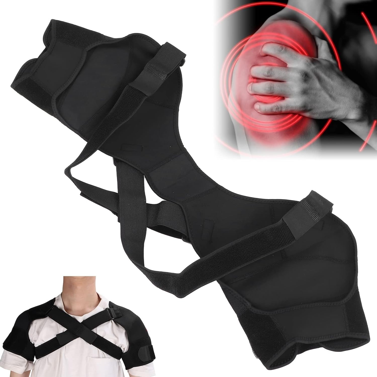 Elastic Shoulder Support Strap for Enhanced Recovery During Outdoor Activities