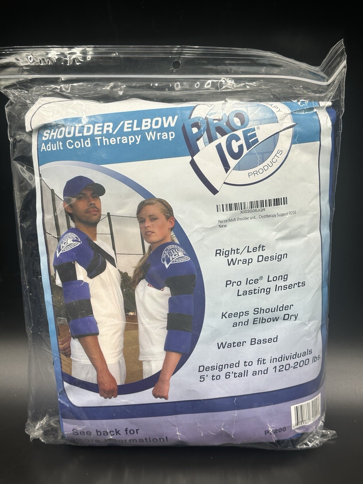 PRO ICE Shoulder Elbow Ice Therapy Wrap NEW Rotator Cuff Therapy Muscle Aches