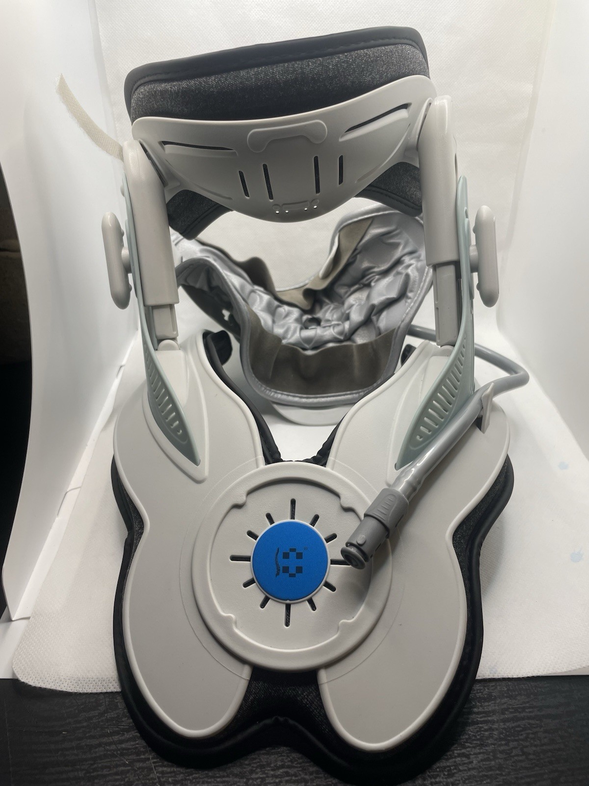 Electric Neck Traction Device Cervical Collar Brace – Pump Missing, Works Great