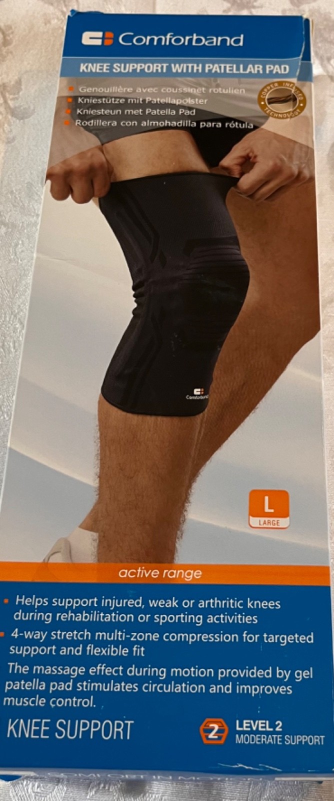 Knee Brace, Support Patella Gel Pad