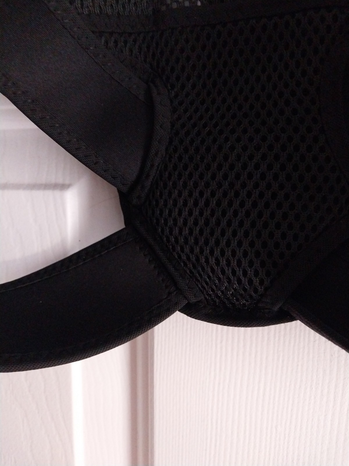 New Mesh Posture Corrector Back/Spine Lumbar Support Sz L Black