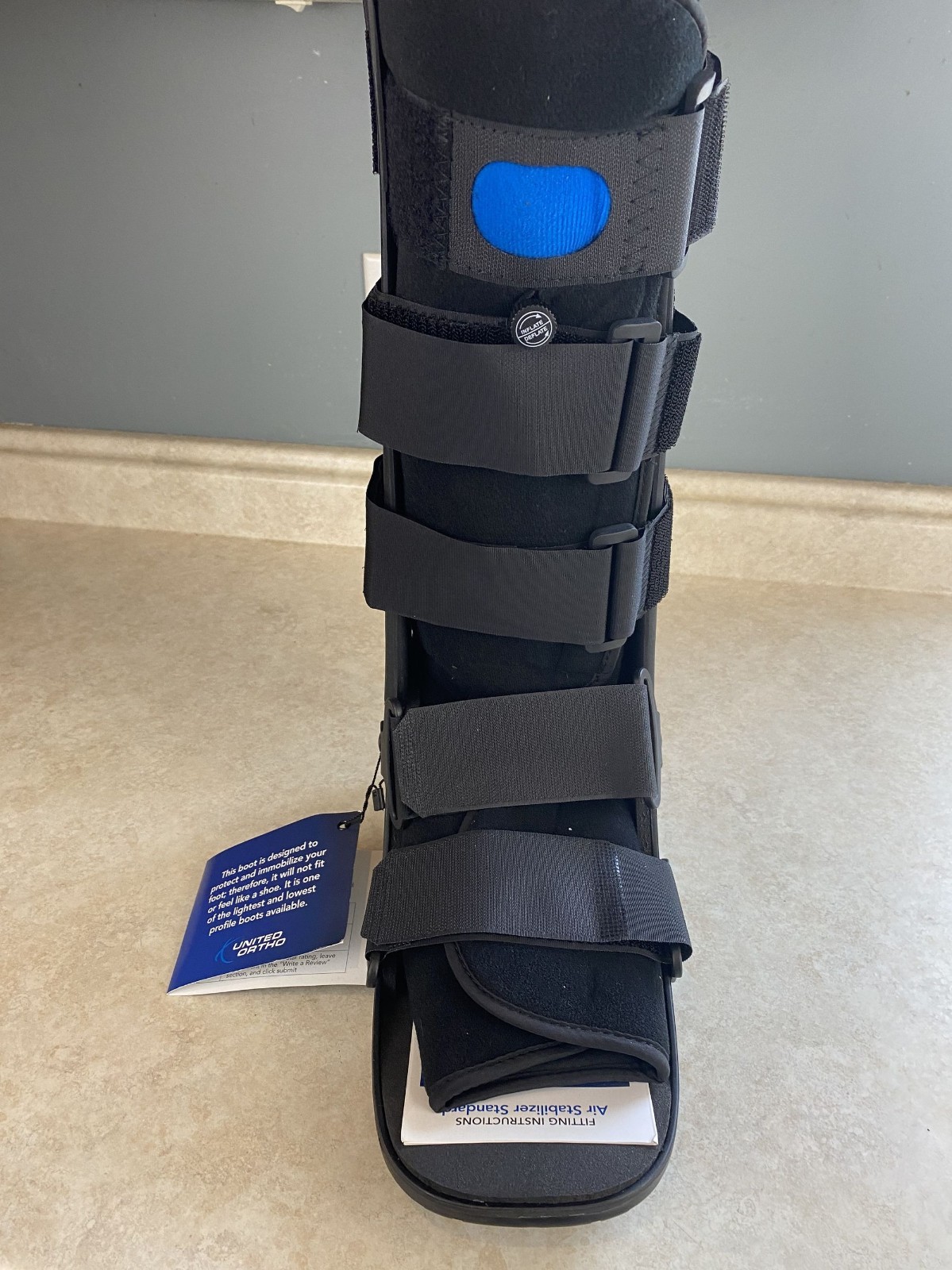 United Ortho Air Cam Walker Fracture Boot (by United Surgical), Medium