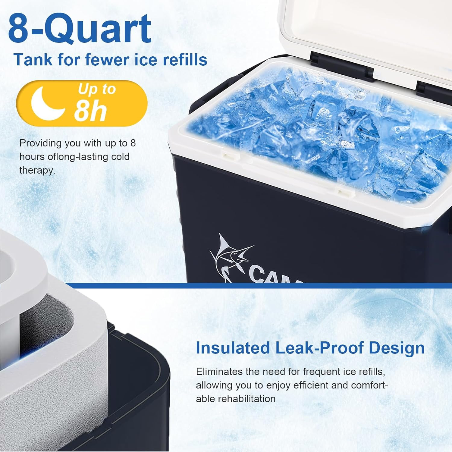Cold Therapy Machine Ice Machine for Knee after Surgery, Knee Replacement Recove