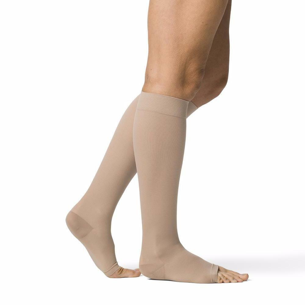 Sigvaris 970 Dynaven Series 30-40 mmHg Unisex Open Toe Knee Highs – 973C