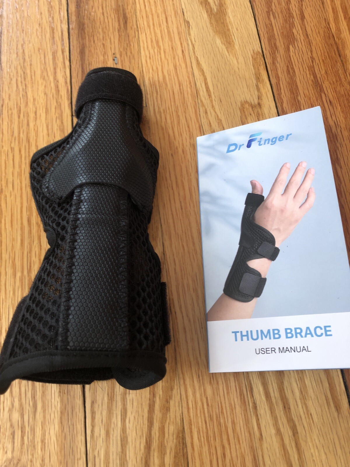 Mueller Wrist Stabilizer & Dr Finger Thumb Brace Adult Small/Medium New