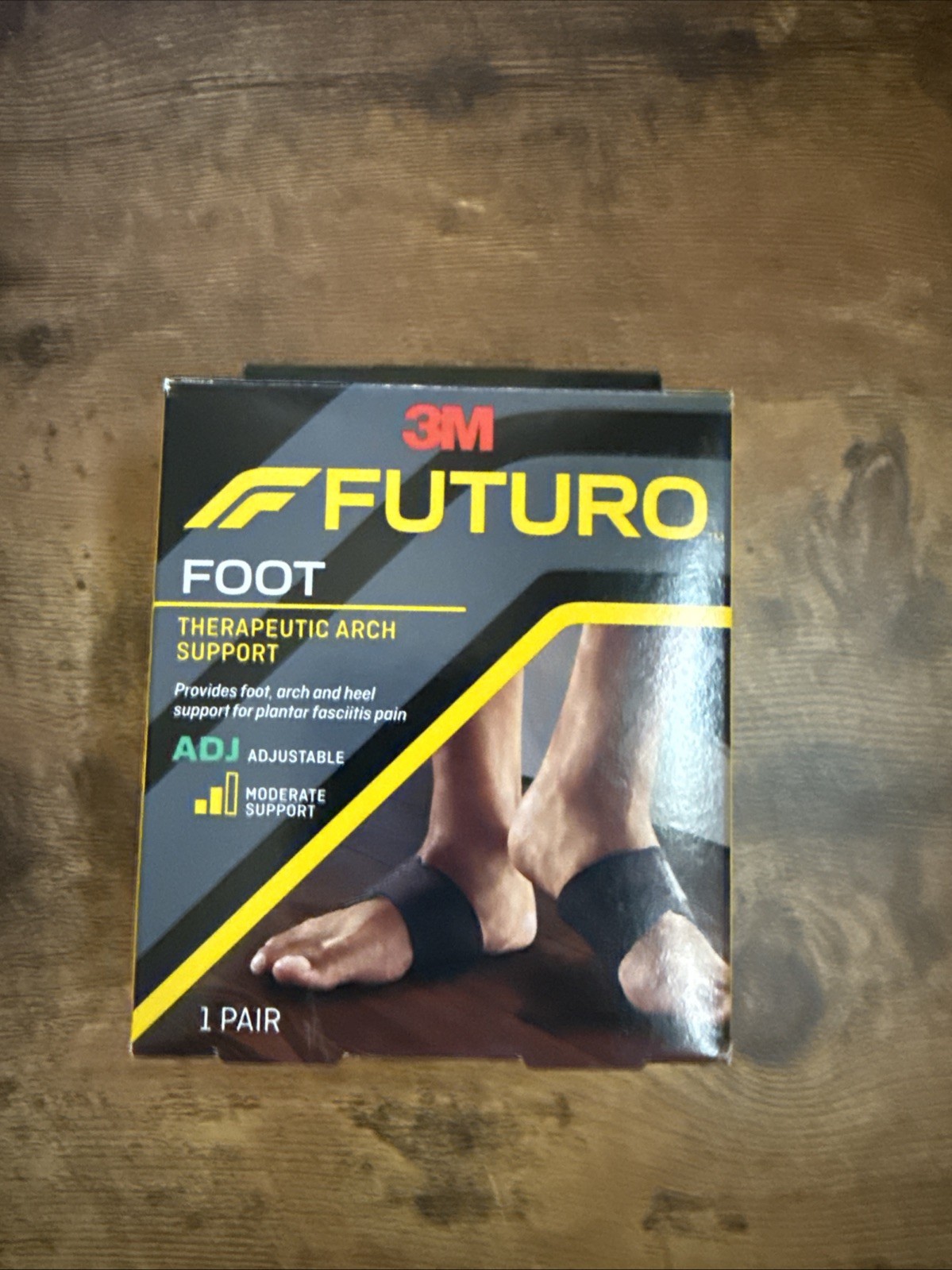 3M Futuro Foot Therapeutic Arch Support Adjustable Plantar Fasciitis Pair New