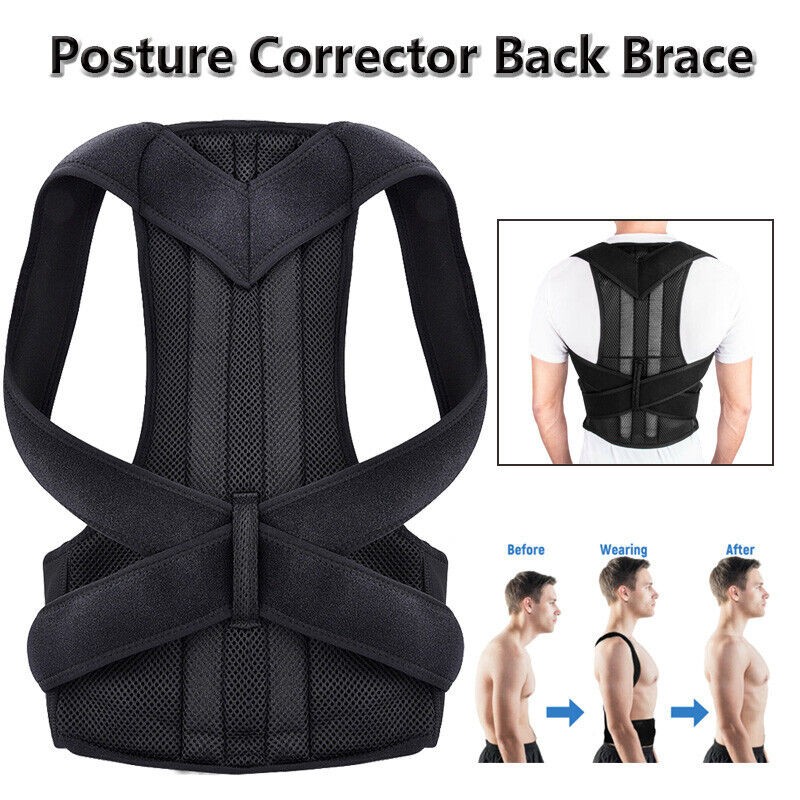 Hump Back Posture Corrector Spinal Belt Straight Back Brace Orthosis Correction