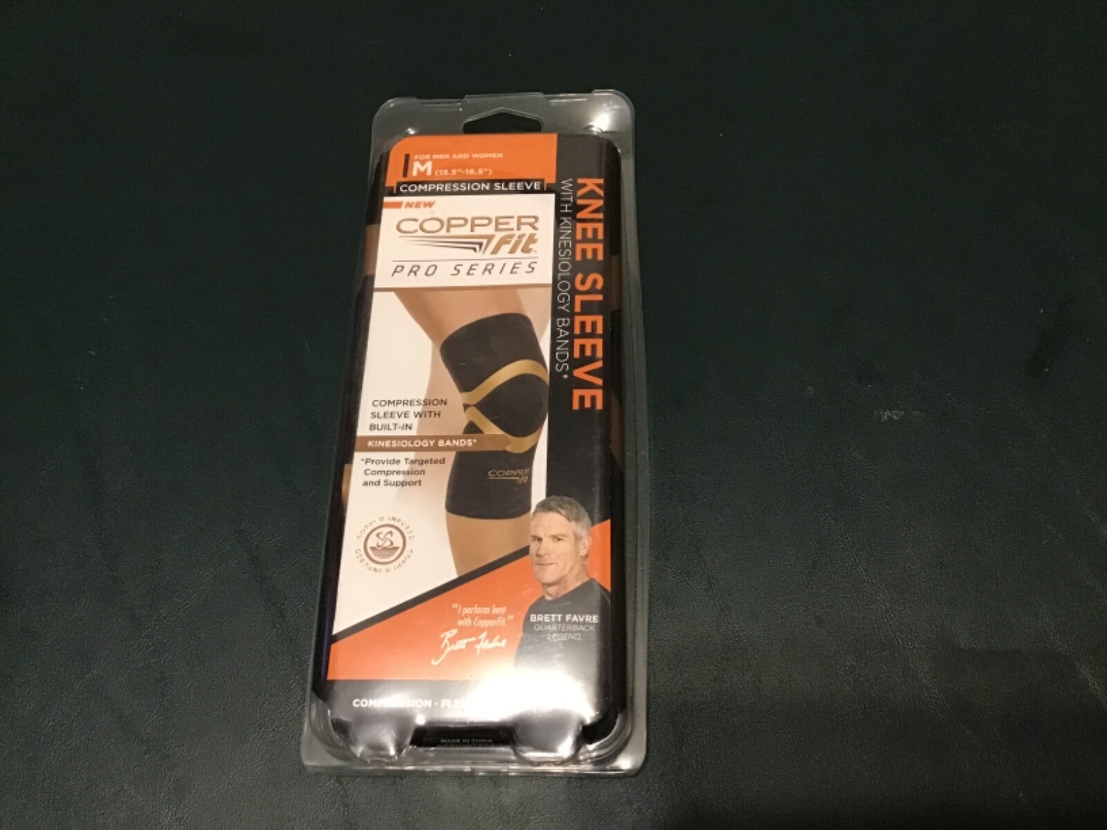 Copper fit pro series medium 15.5’ compression sleeve with built in new