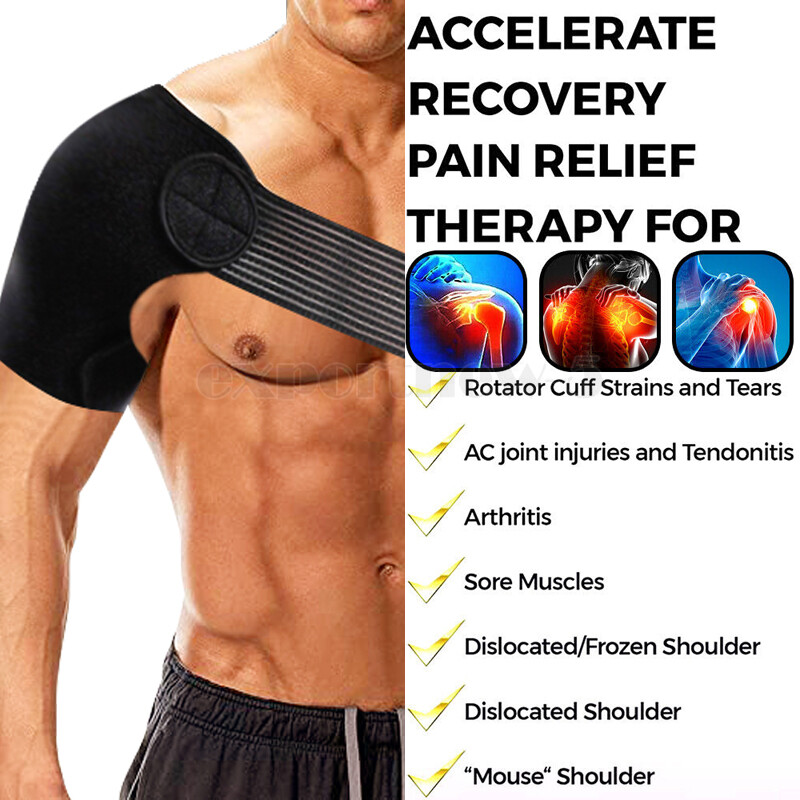 Shoulder Brace Sleeve Compression Support Torn Rotator Cuff Relief Joint AC Pain